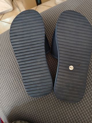 Ciabatte SIMPLEX blu/nere n.41