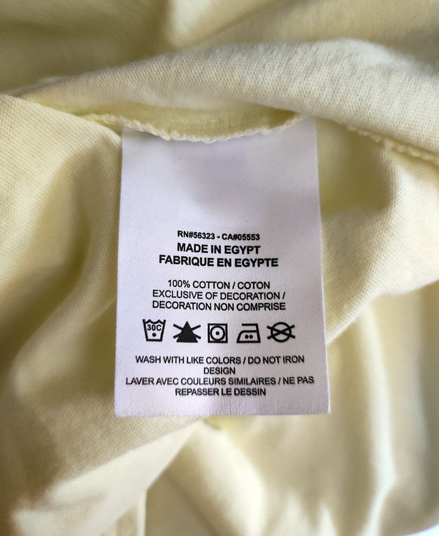 Camiseta Nike L amarilla - Nueva