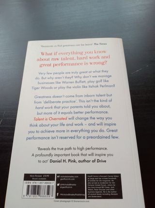 Talent is Overrated: What Really Separates Worl...