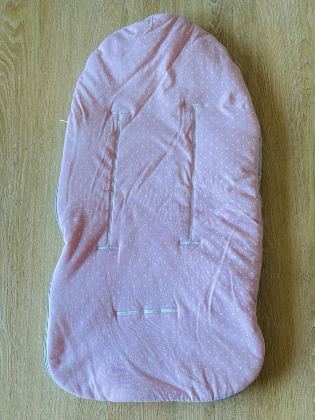 Saco dormir bebé Bonjourbebé rosa-gris