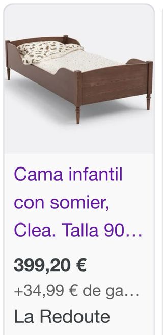 Cama infantil La Redoute - 201cm
