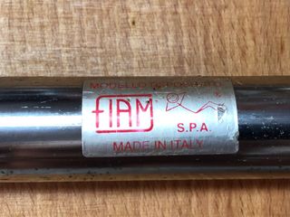 2 Taburetes plegables metal madera