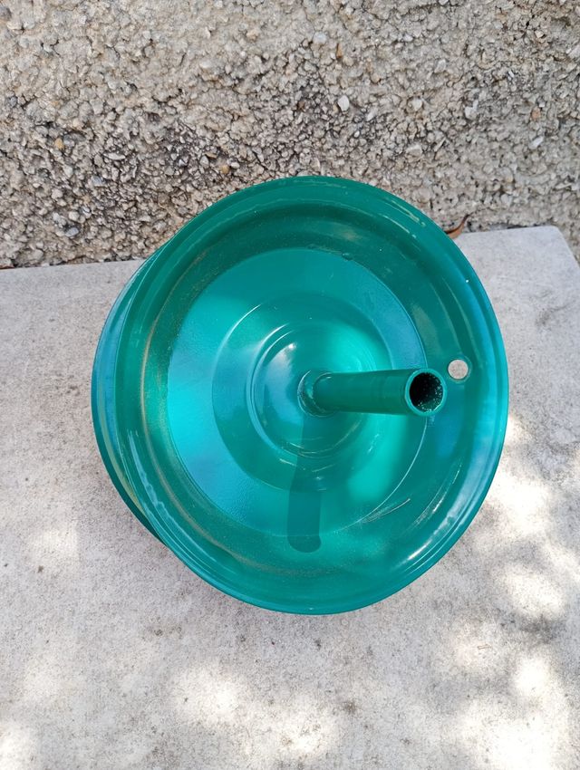 Llanta carretilla verde sin usar