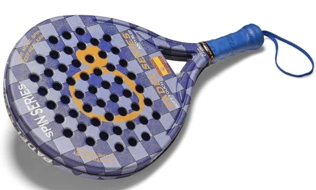 Pala pádel Spin Series azul