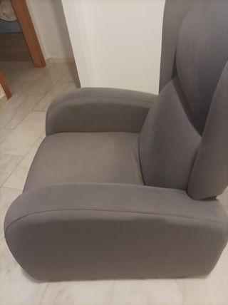 Sillón Relax Gris - Acogedor son dos sillones


