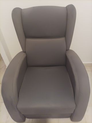 Sillón Relax Gris - Acogedor son dos sillones



