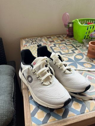 Zapatillas ECOLAF mujer blancas talla 36