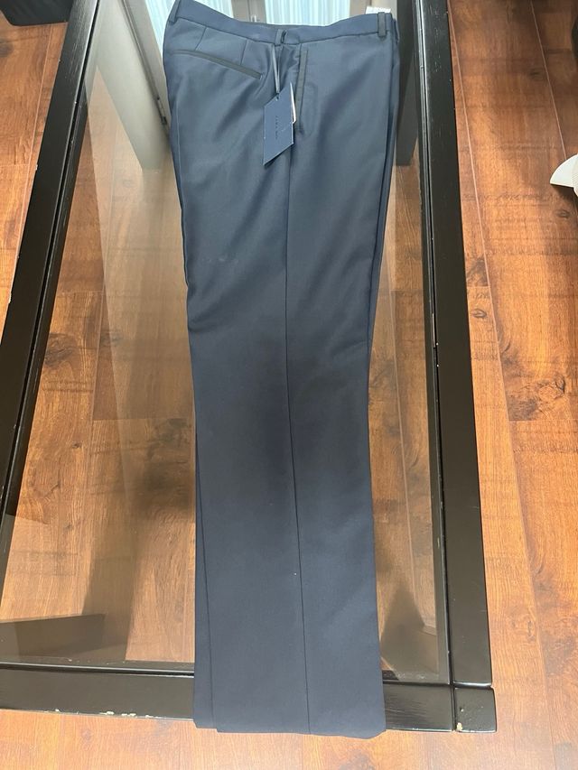 Traje Zara Man Azul Marino Oscuro- L/42-44/52-54