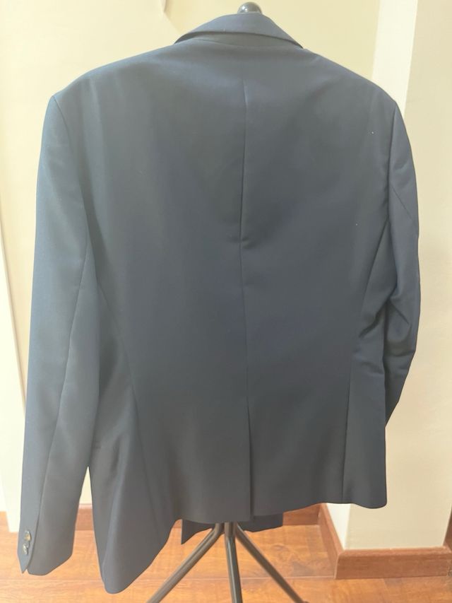 Traje Zara Man Azul Marino Oscuro- L/42-44/52-54