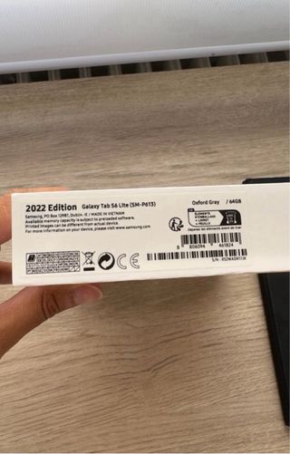 Samsung Galaxy Tab S6 Lite 64GB - Gris Oxford