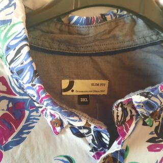 Camisa hawaiana Dressman 3XL Slim Fit