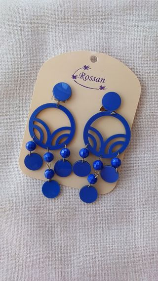 Pendientes Rossan azules
