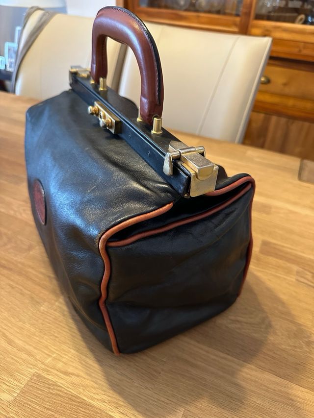 Borsa medica François Villon vintage (1975)