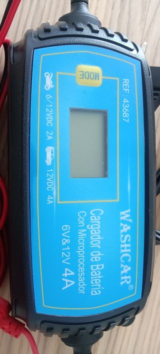 Cargador Baterías 6V/12V 4A
