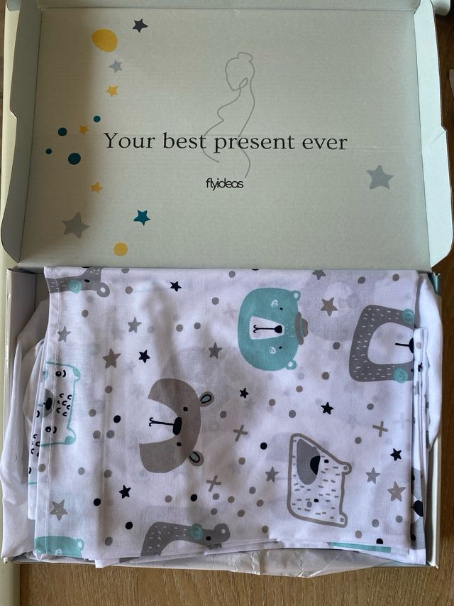 Juego Ropa Cama Bebé - Ositos (Nuevo)