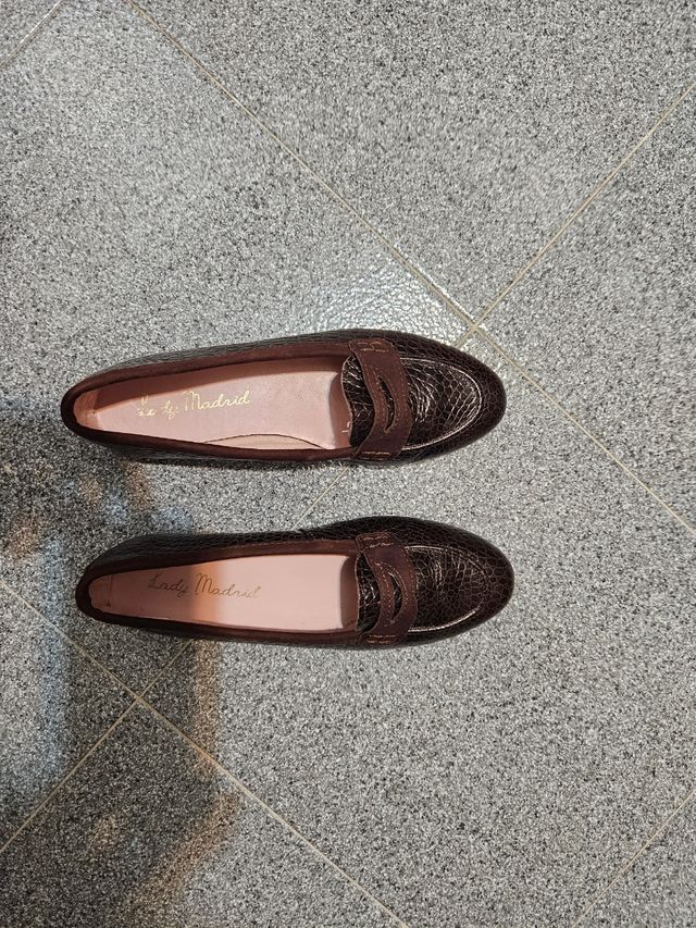 Mocasines Lady Madrid marrones