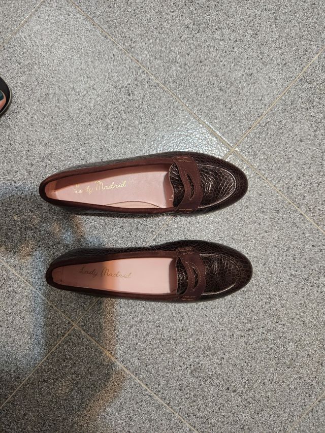 Mocasines Lady Madrid marrones