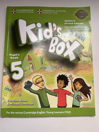 Libro de texto de inglés