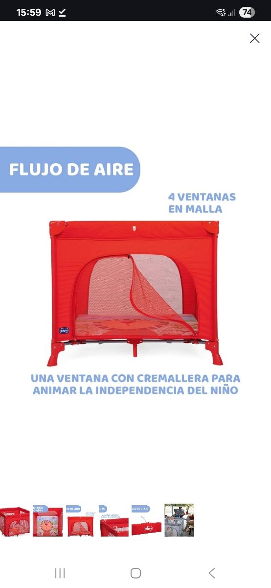 Parque juegos Chicco bebé