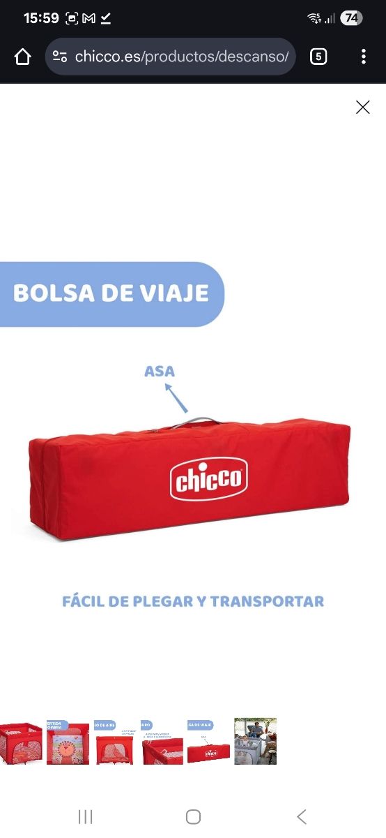 Parque juegos Chicco bebé