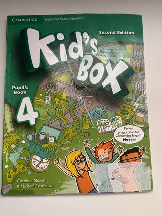 Libro de texto de inglés