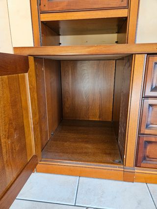 Elegante parete attrezzata