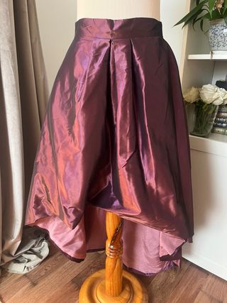 Falda fiesta con cola