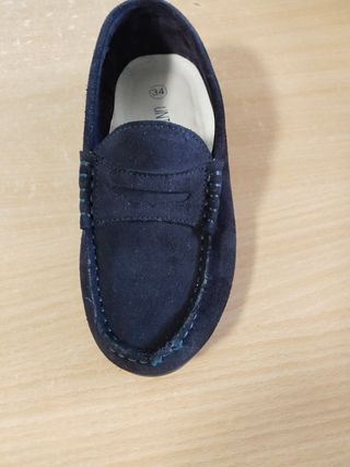 Zapatos náuticos niño UNIT azul marino 
