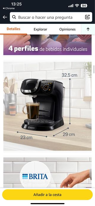Cafetera Tassimo Bosch My Way 2