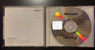 SOFTWARE MICROSOFT WORKS VERSIONE 4.5a usato
