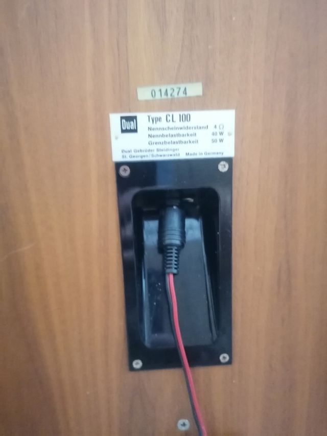 Altavoces Dual CL100 Vintage