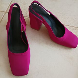 Scarpe tacco rosa