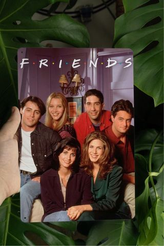 Friends - Targhetta in Metallo