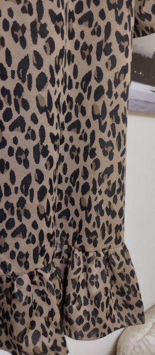 Vestido Zara leopardo