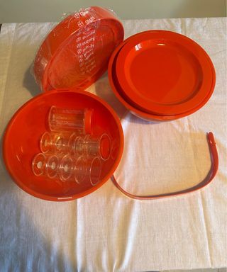Cesto da picnic Guzzini vintage anni 70