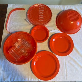 Cesto da picnic Guzzini vintage anni 70