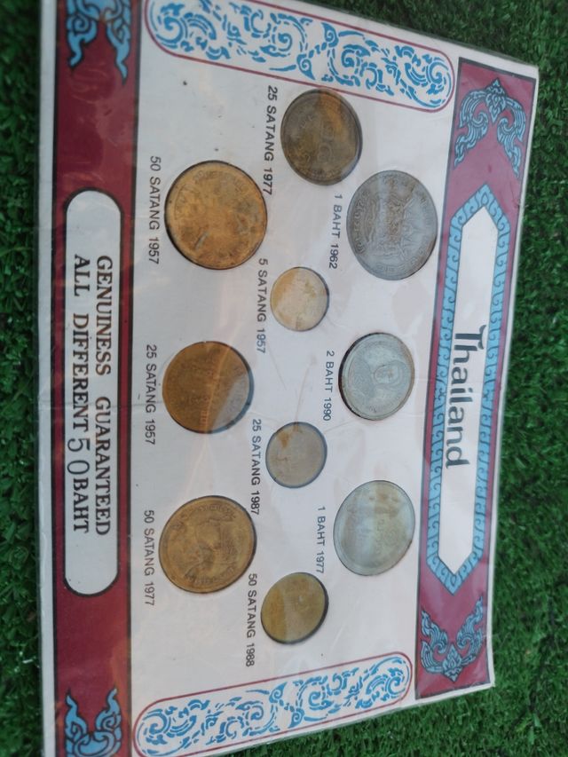 Monete Thailandia - 10 pezzi