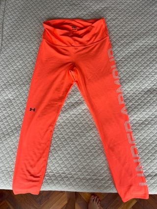 Mallas Under Armour - Naranja