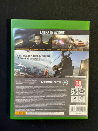 Battlefield Hardline XBOX ONE ITA like new