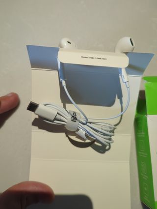 Auricolari Prio Stereo USB C bianchi