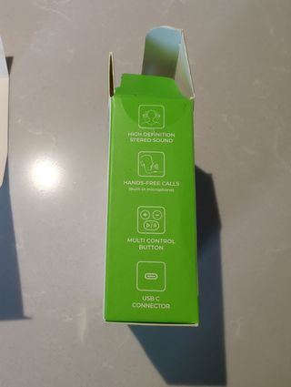 Auricolari Prio Stereo USB C bianchi