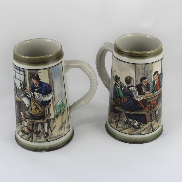 Jarras Cerveza Alemanas (2) Años 60