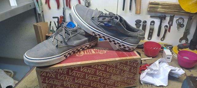 Vans Scarpe Grigie Usate