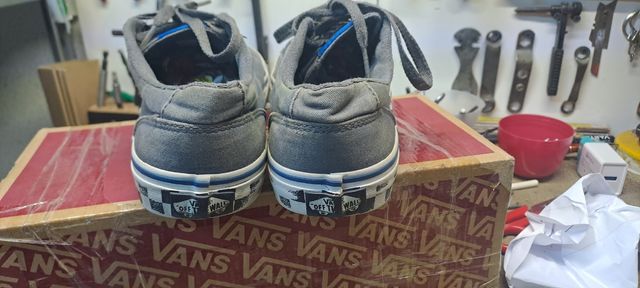 Vans Scarpe Grigie Usate