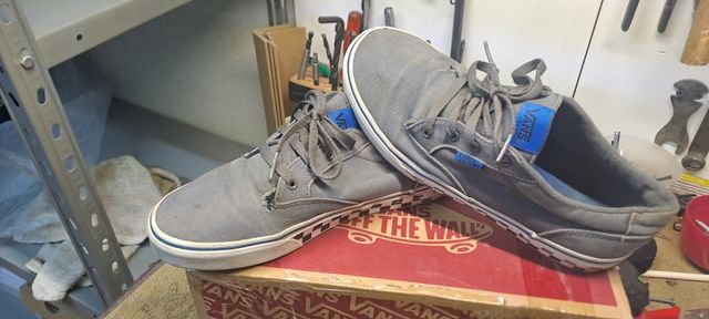 Vans Scarpe Grigie Usate