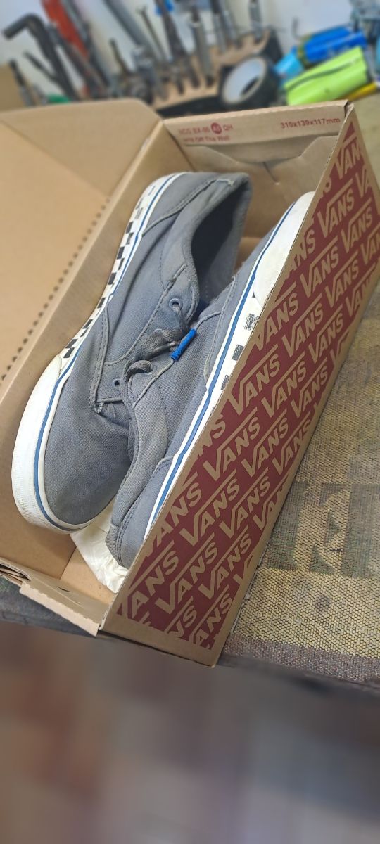 Vans Scarpe Grigie Usate