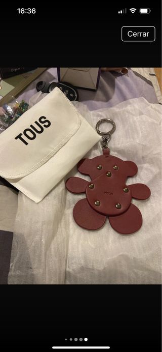 Llavero Tous - Oso Piel Rojo