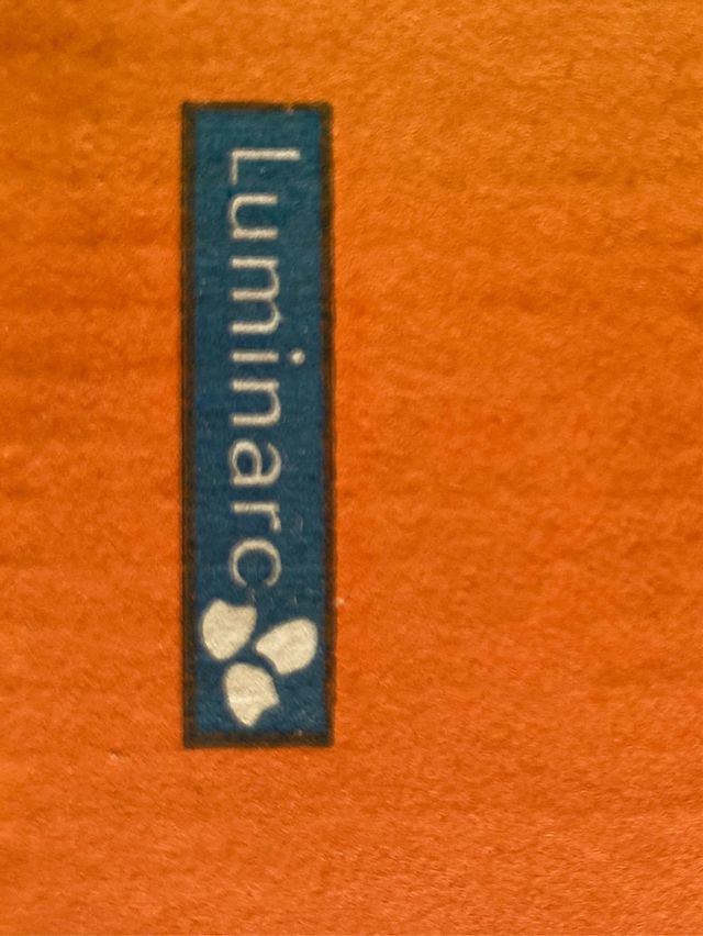 Set 4 portantipasto spezie vetro satinato luminarc