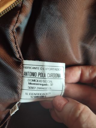 Chaqueta piel de hombre