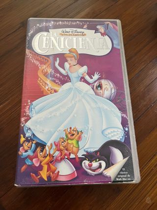 VHS La Cenicienta - Clásicos Disney